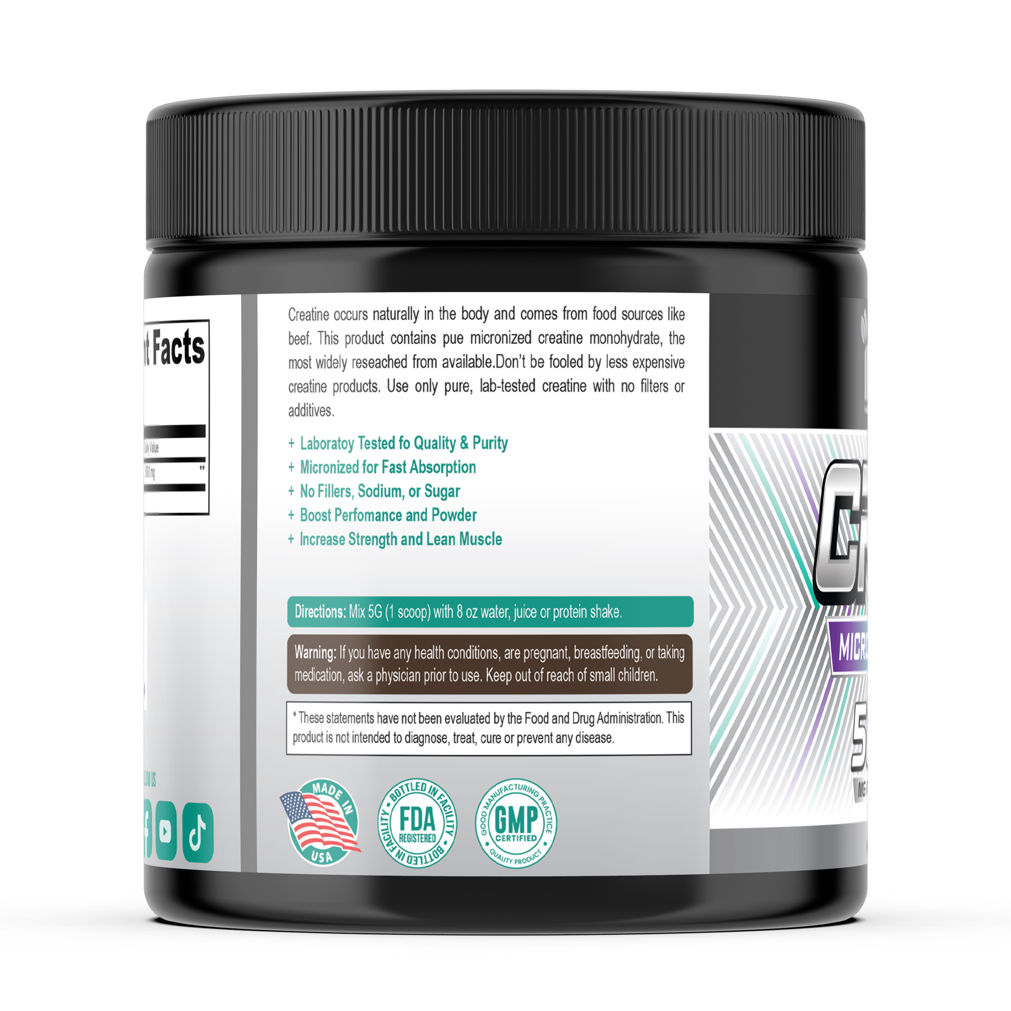 Creatine Monohydrate 300g